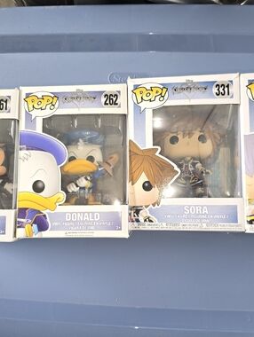 NEW Set Of 4 Disney Kingdom Hearts Funko Pops